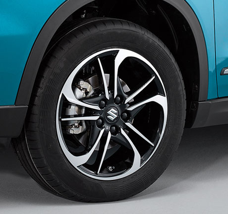 Lichtm. velg Mojave 17" black / polish