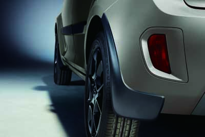 Spatlapset voor en achter (Comfort)