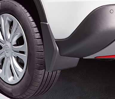 Spatlapset kunststof, achter