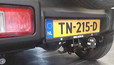 Trekhaak afneembaar Jimny (Brink)