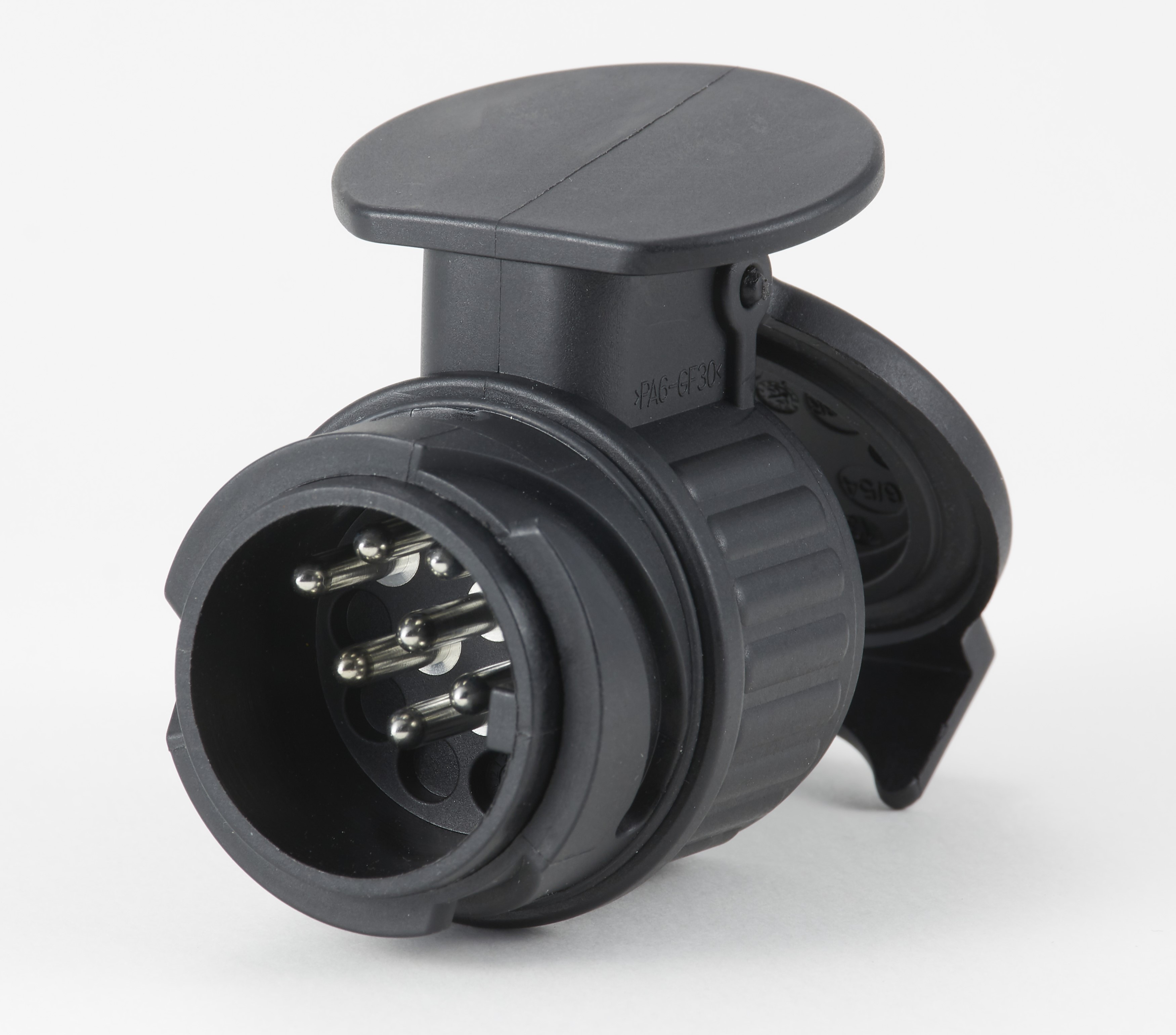 Adapterstekker mini 13-7 polig