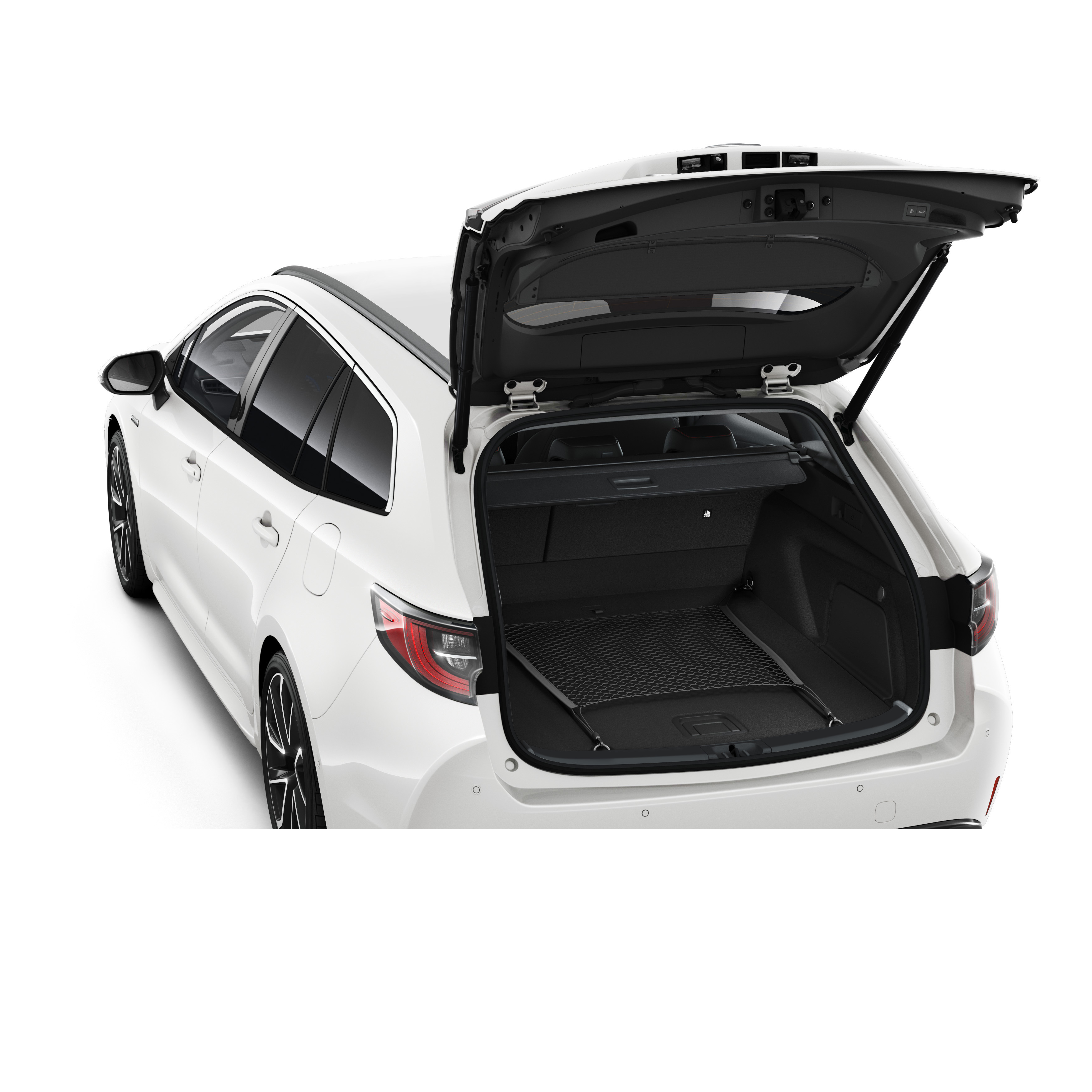 Bagagenet horizontaal