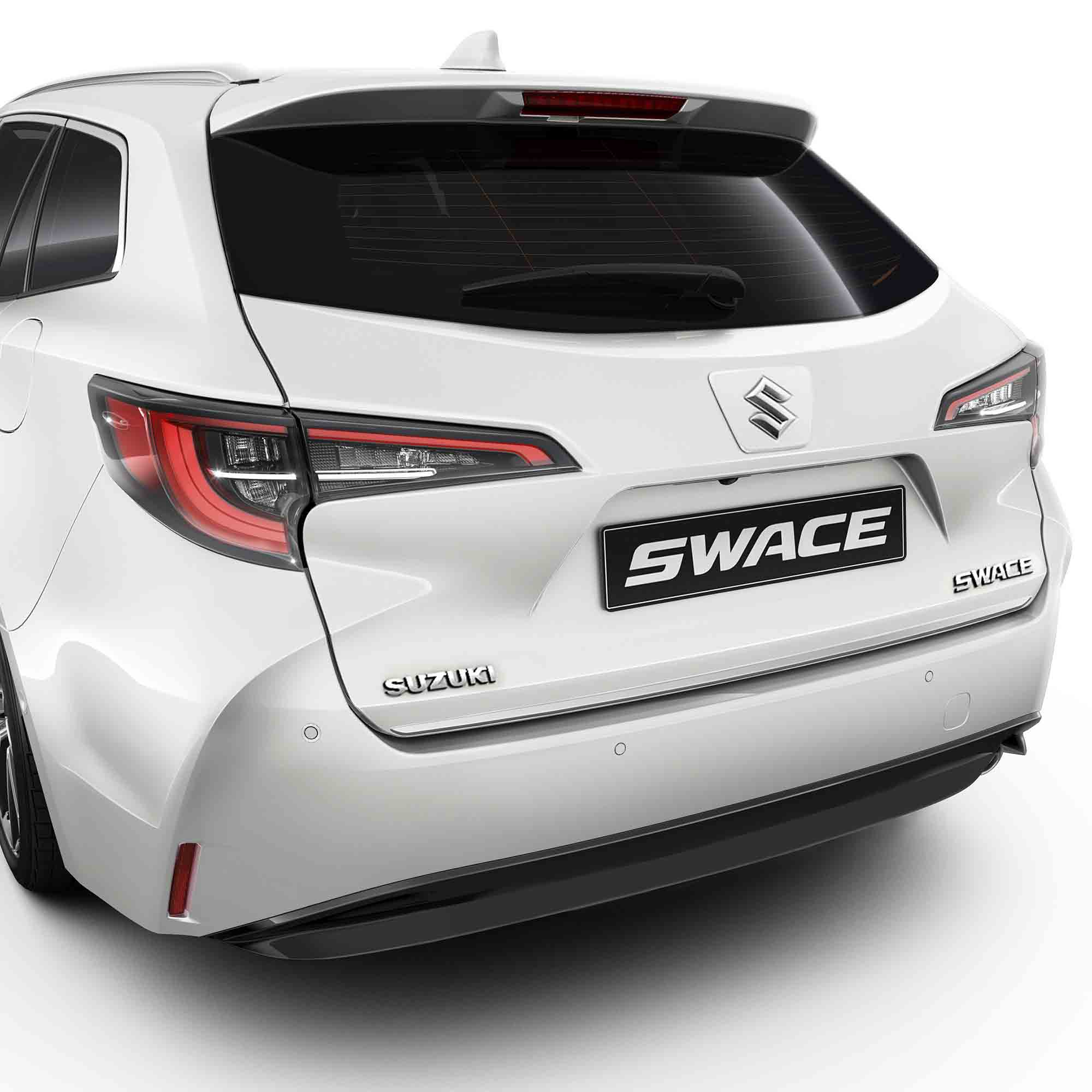 Achterklep sierlijst, chrome