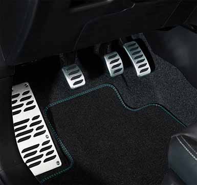 Sportpedalen zilver AT