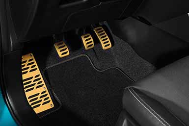 Sportpedalen, MT geel