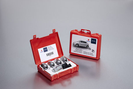 Wielslotset moeren "sicurit"