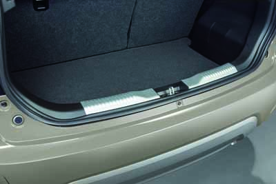 Bumperbeschermplaat, aluminium accent