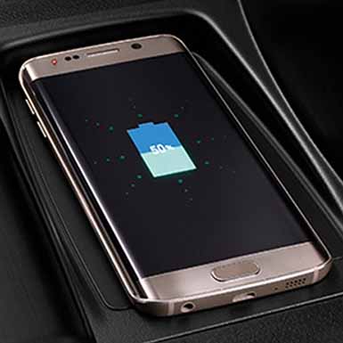 Draadloze Qi-telefoonlader