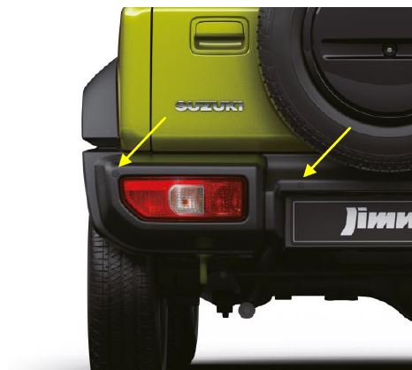 Parkeersensoren, achter (A6G)