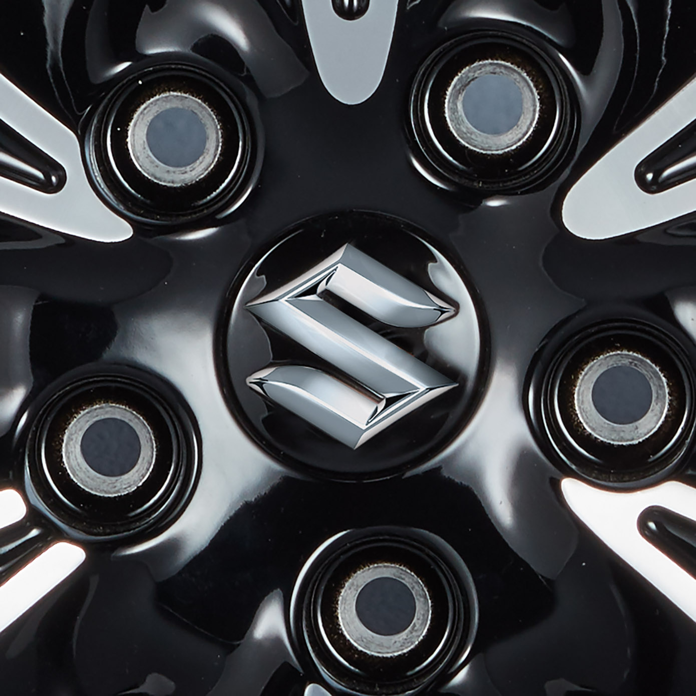 Naafkapset (4 st.) in kleur zwart