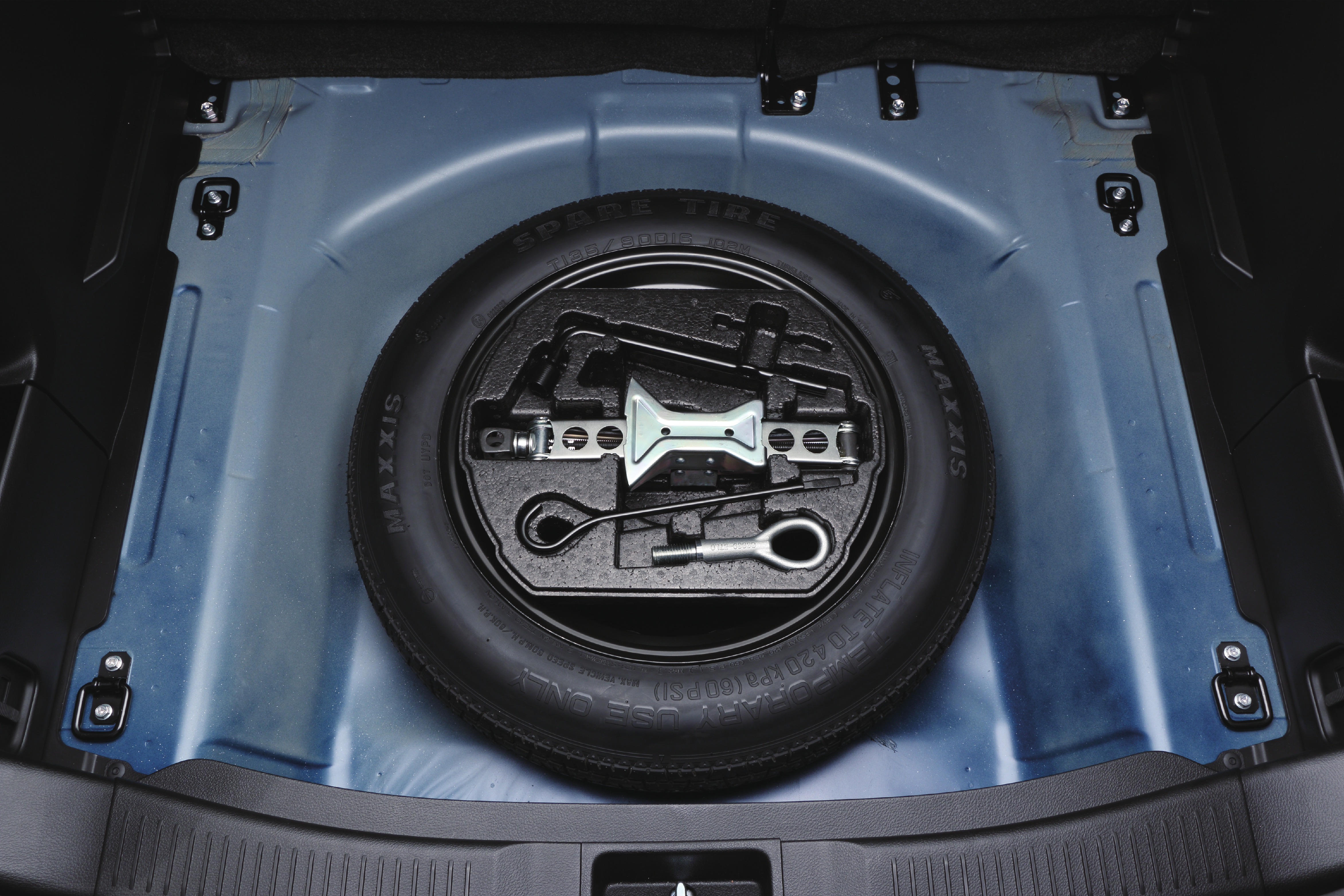 Ruimtebesparend reservewiel (135/90R16)