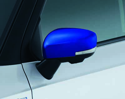 Spiegelkapset r.a.w. in spiegel (blauw)