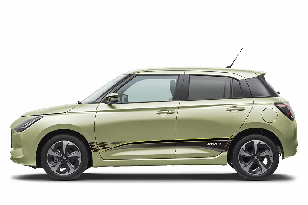 Stickerset Hard Sport, zwart