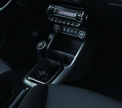 Middenconsole accent in kleur grijs