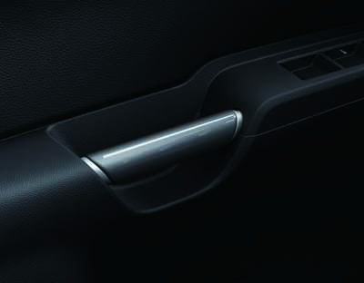 Portiergreep accent voor in kleur grijs