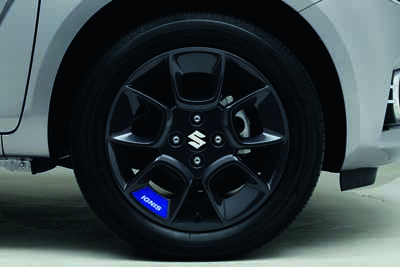 Velgstripingset in kleur blauw