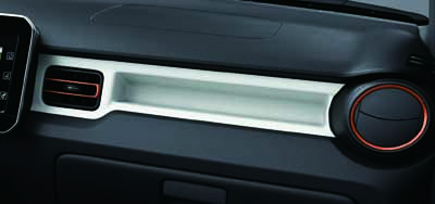 Sierringen ventilatie opening in oranje