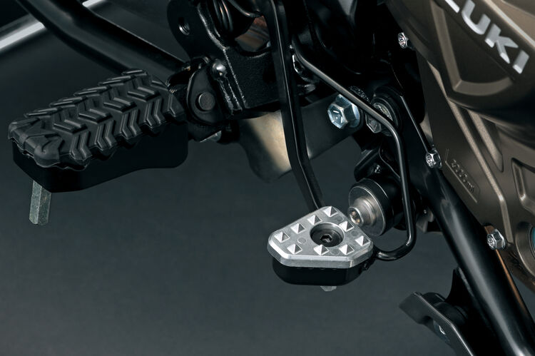 Rempedaal verhoger/Enduro DL800DE