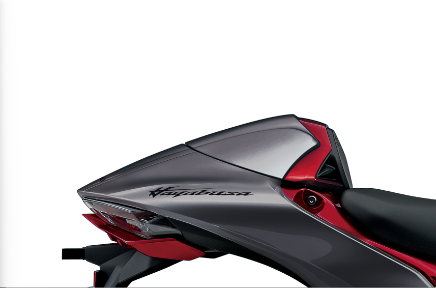 Buddyseat cover Grijs/Rood Hayabusa