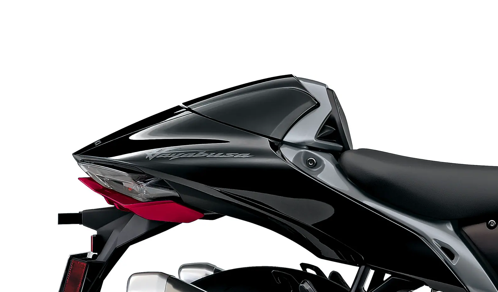 Buddyseat cover Zwart/Grijs Hayabusa
