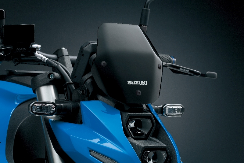 Windscherm zwart GSX-8S