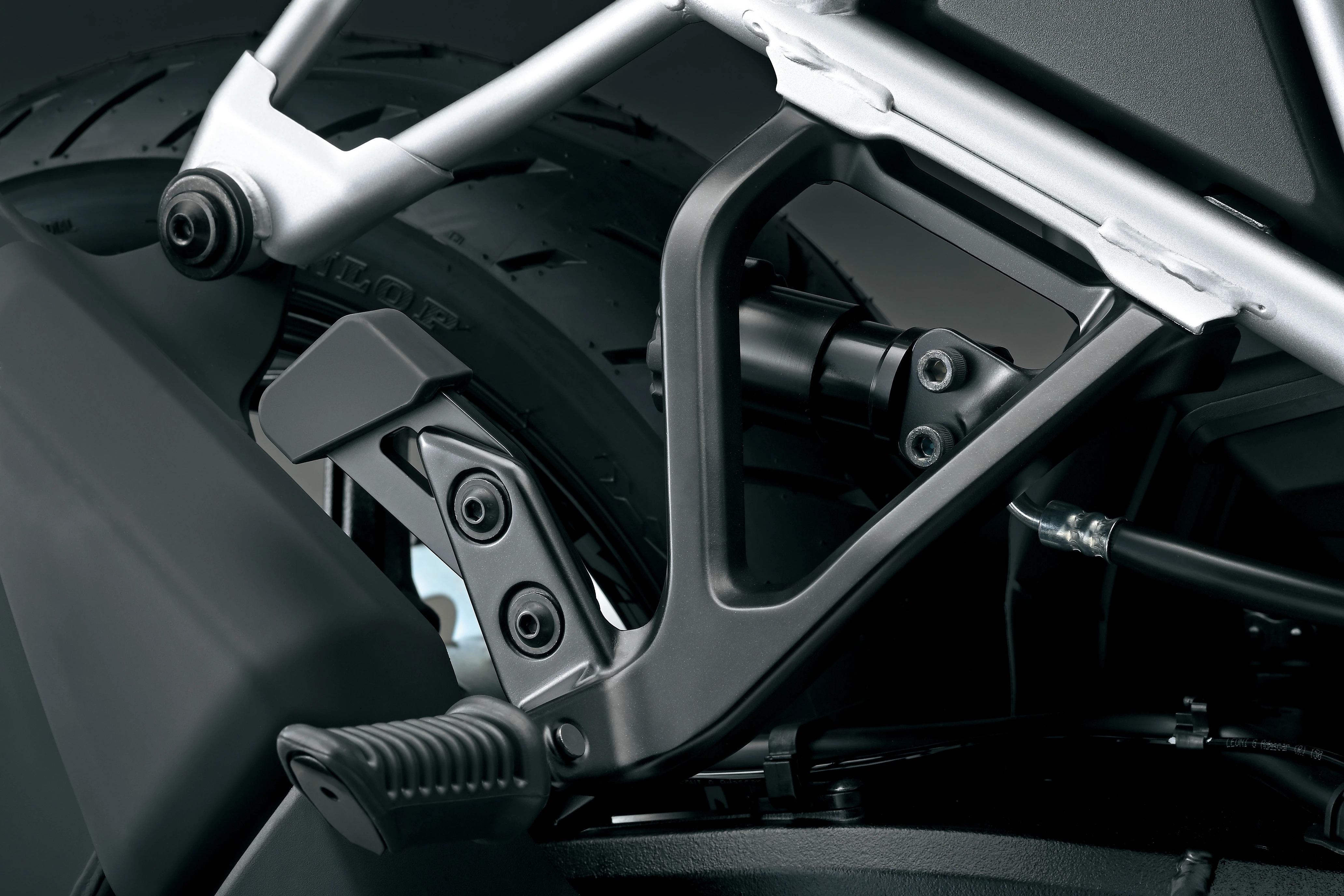 Bracket zijkofferset kunststof DL