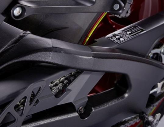 Carbon hielplaat&swingarm prot. GSX-R