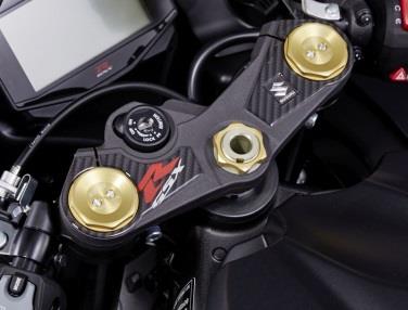 Carbon kroonplaatssticker GSX-R1000