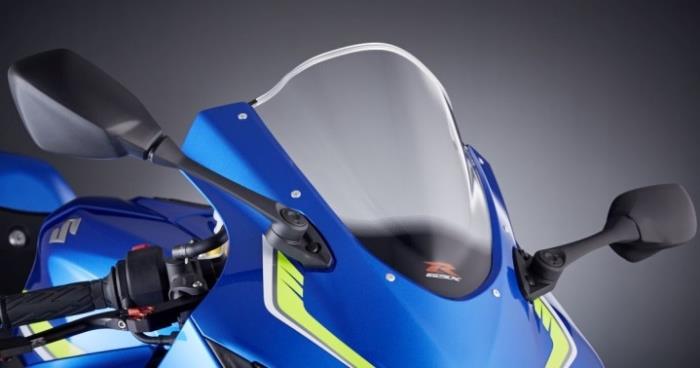 Double Bubble scherm clear GSX-R 1000