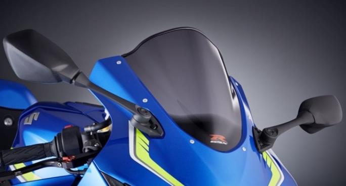 Double Bubble scherm smoke GSX-R 1000