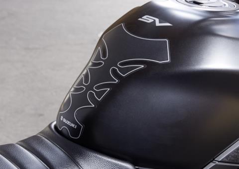 Tank pad Suzuki zwart