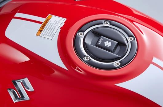 Tankklep protectie sticker zwart SV650