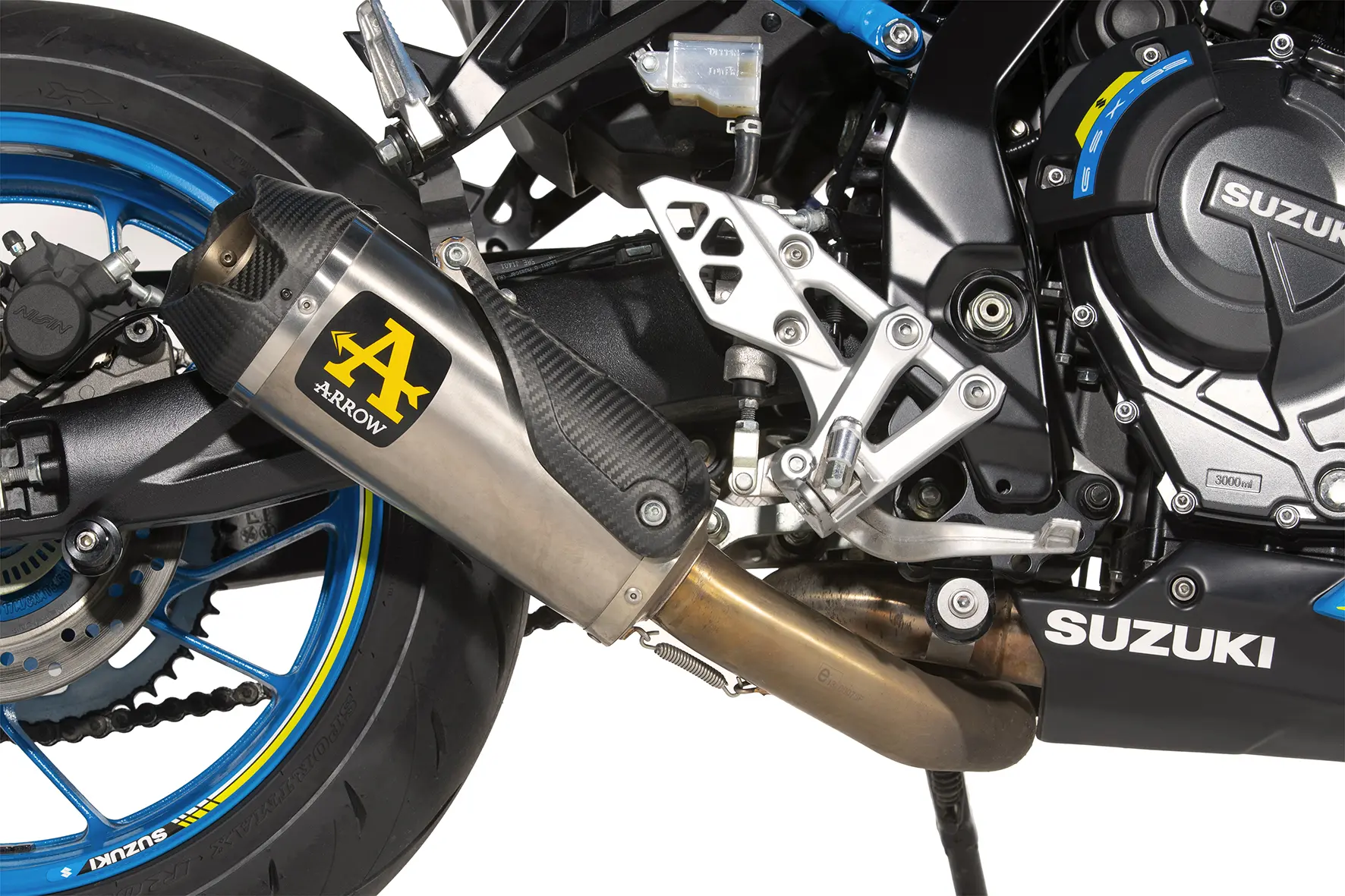 Arrow systeem GSX-8S/8R Works Titanium