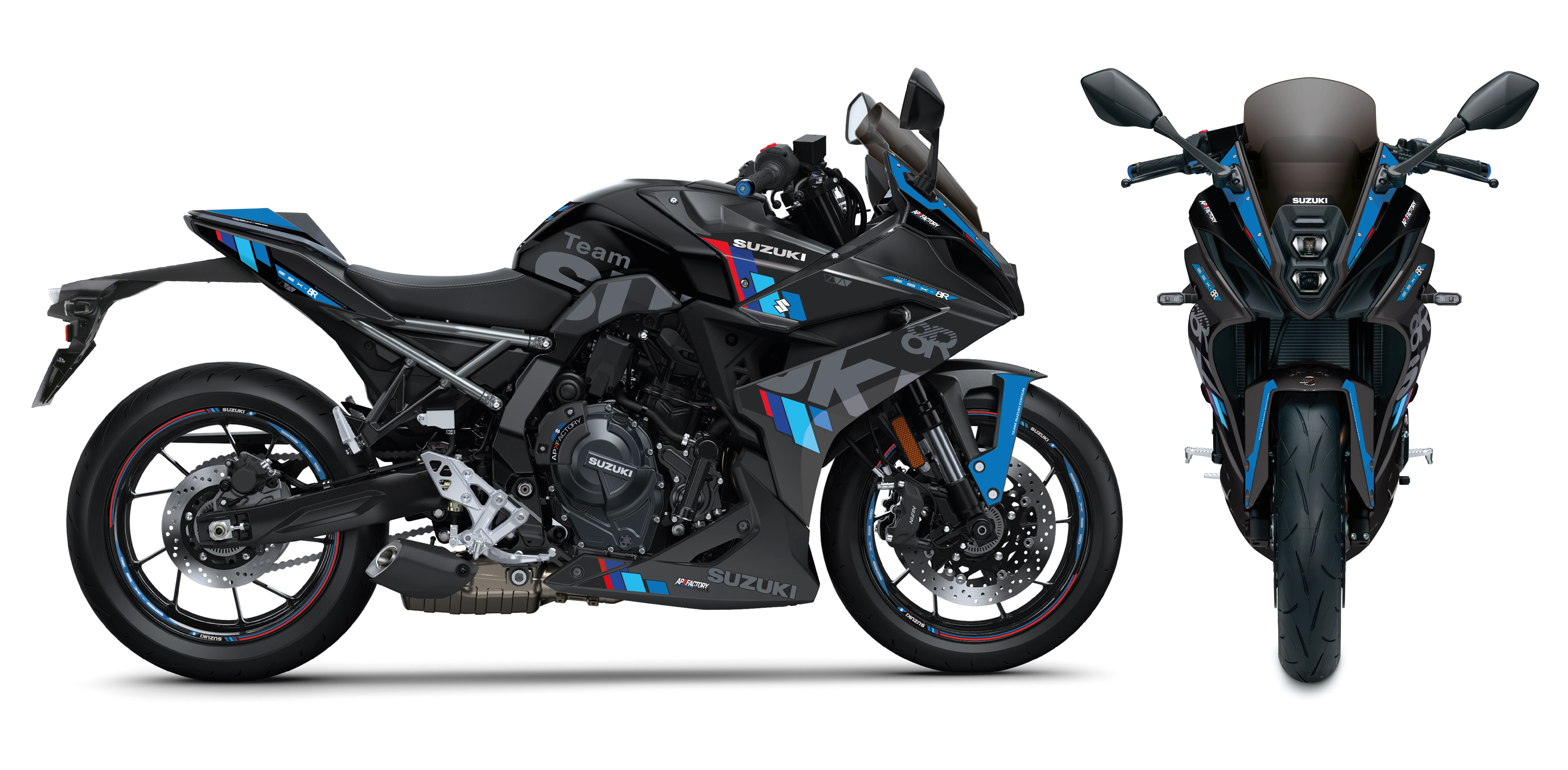 Stickerset GSX-8R Team Suzuki