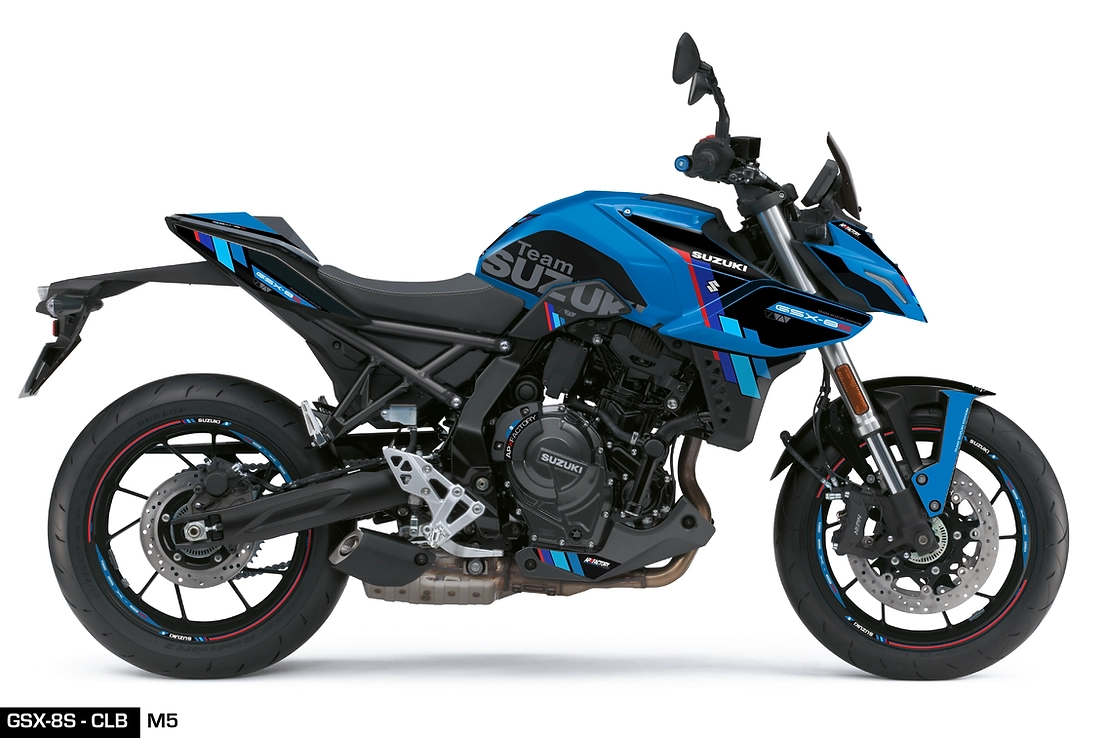 Stickerset GSX-8S Team Suzuki