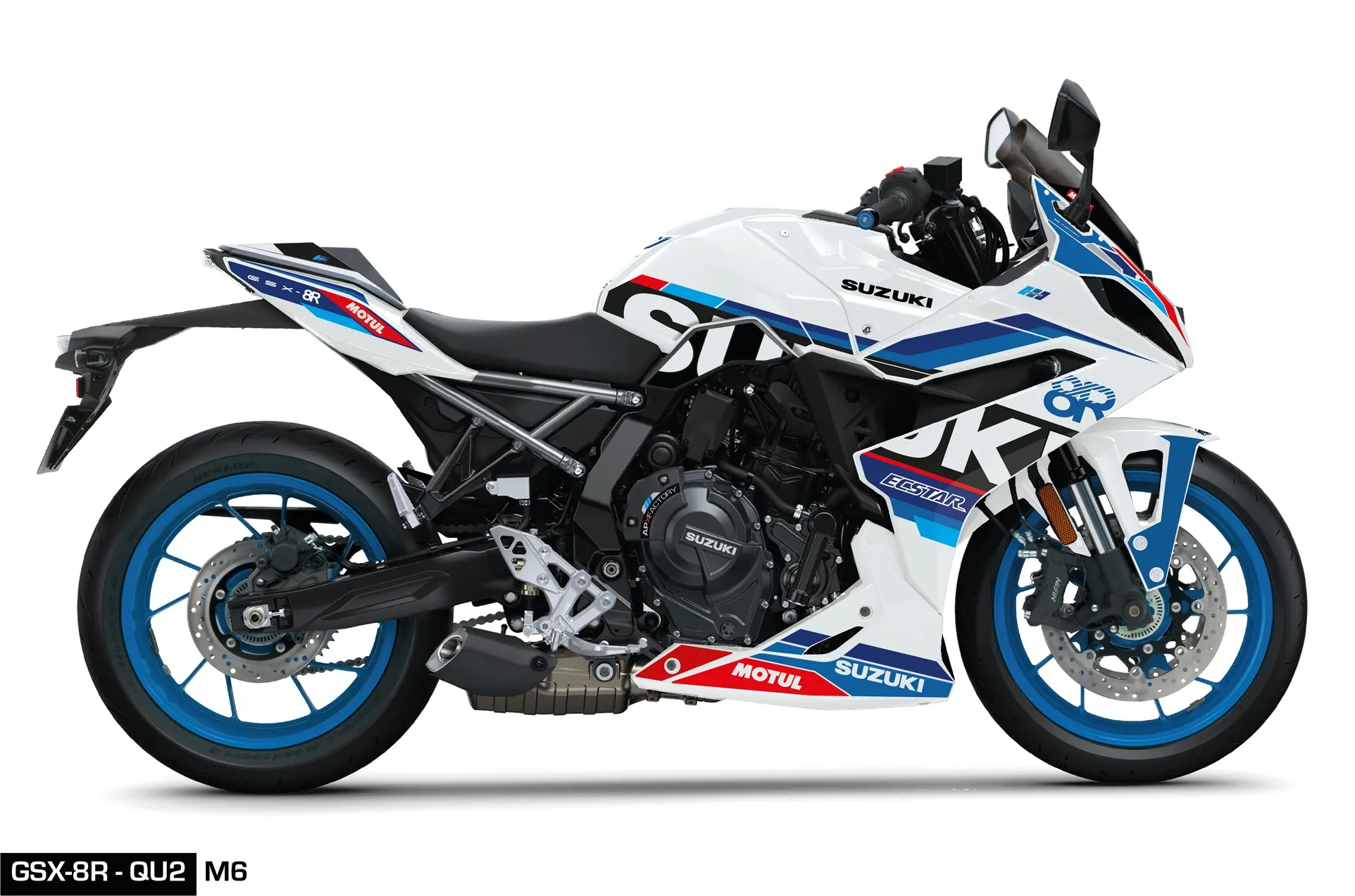 Stickerset GSX-8R Classis QU2 M6